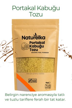 Naturelka Portakal Kabuğu Tozu 50 gr