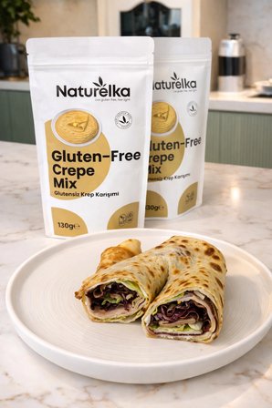 Naturelka Glutensiz Krep Karışımı 130 Gr