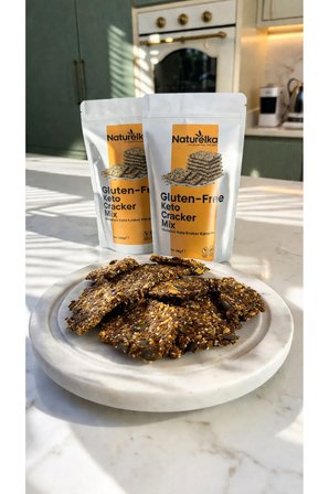 Glutensiz Keto Kraker Karışımı 250 Gr