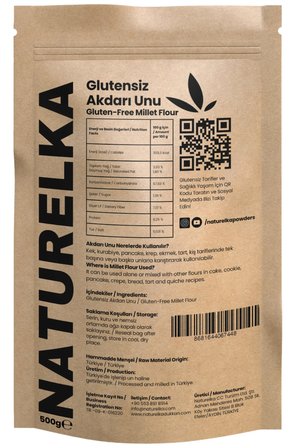 Glutensiz Akdarı Unu 500 Gr