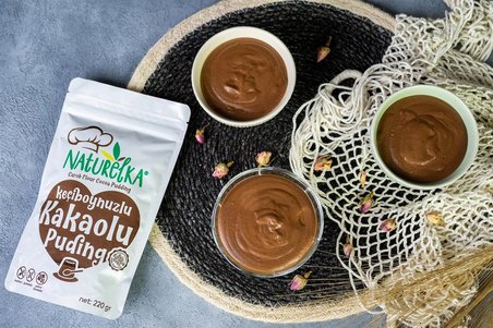Naturelka Keçiboynuzlu Kakaolu Puding 220 gr