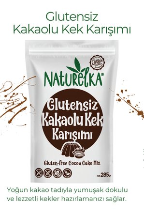 Glutensiz Kakaolu Kek Karışımı 285 Gr