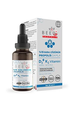Suda Çözünür Sıvı Propolis Damla 20 ml