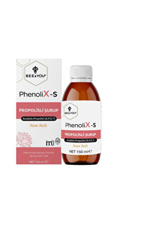 Bee&You PhenoliX-S Ham Ballı Propolisli Şurup 150 Ml - SKT:01/2028