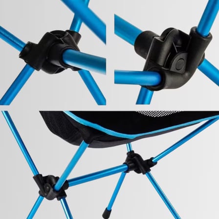 FUNKY CHAIRS Ultralight 900 gr Alüminyum Katlanır Kamp Sandalyesi - Mavi