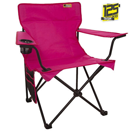 FUNKY CHAIRS V2 Fuşya Lüks Kamp Sandalyesi