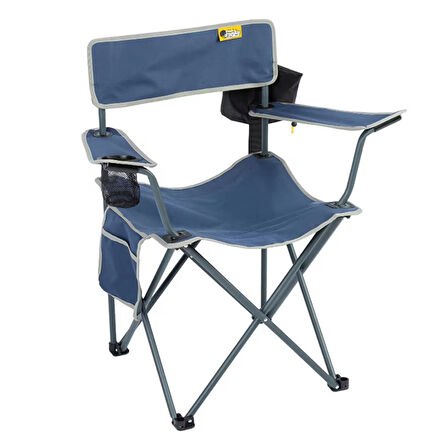 Funky Chairs Camper Katlanabilir Kamp Piknik Sandalyesi - Lacivert 2'Lİ