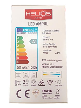 50W TORCH LED AMPUL BEYAZ IŞIK E27