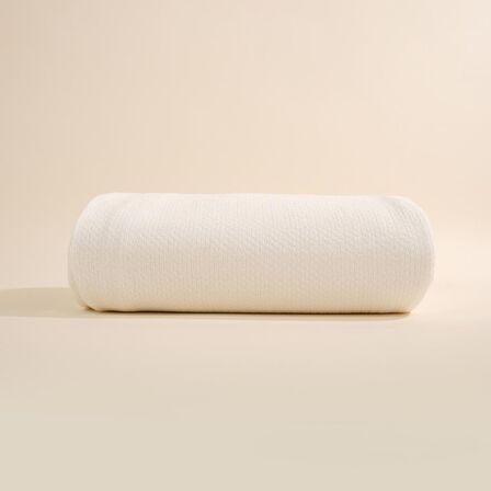 HASIR YATAK ÖRTÜSÜ / PİKE OPTİK BEYAZ 230X240