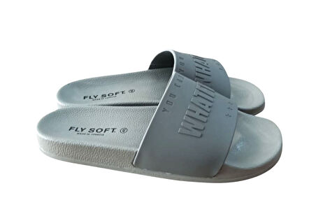 Fly Soft S263.075 Erkek Havuz Ve Günlük Terlik Gri