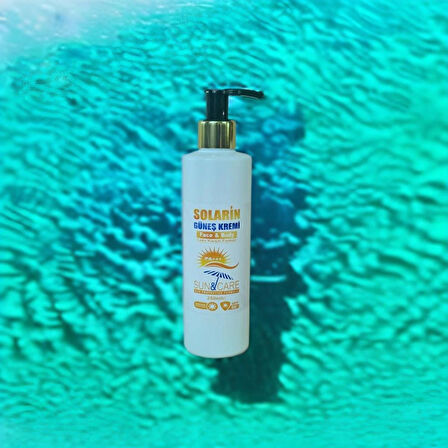 Güneş Kremi SPF50 Tüm Cilt Tiplerine Uygun Yüksek Koruma 250ML