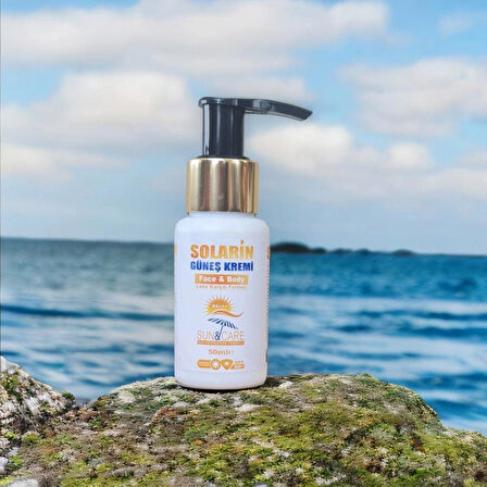 Güneş Kremi SPF50 Tüm Cilt Tiplerine Uygun Yüksek Koruma 50ML