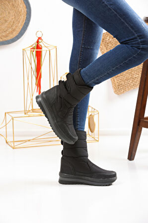 Kadın İçi Kürklü Kar Botu 3280