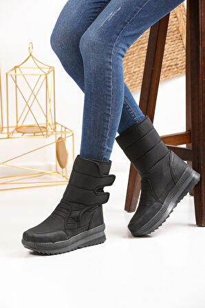 Kadın İçi Kürklü Kar Botu 3280