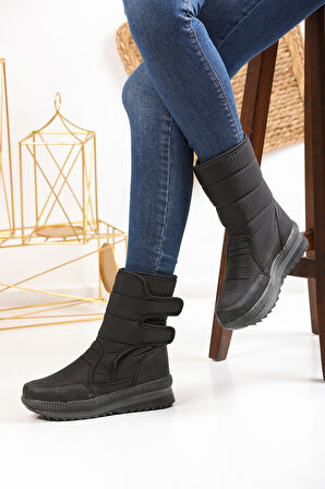 Kadın İçi Kürklü Kar Botu 3280