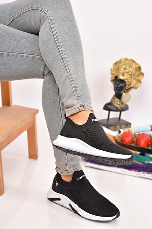 Unisex Rahat Kolay Giyilebilir Triko Sneaker 4915