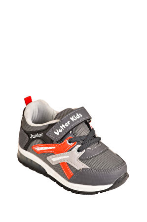 Erkek Çocuk Cırtlı Bağcıklı Sneaker Günlük Spor Ayakkabı