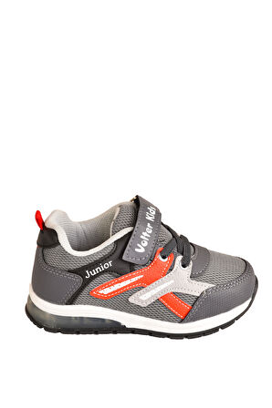 Erkek Çocuk Cırtlı Bağcıklı Sneaker Günlük Spor Ayakkabı