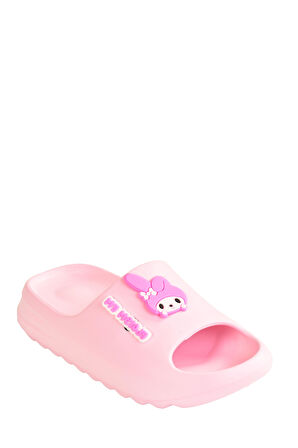  Kuromi My Melody Kız Çocuk Kaymaz Taban Terlik Havuz Plaj Deniz Terliği