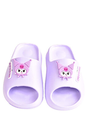  Kuromi My Melody Kız Çocuk Kaymaz Taban Terlik Havuz Plaj Deniz Terliği