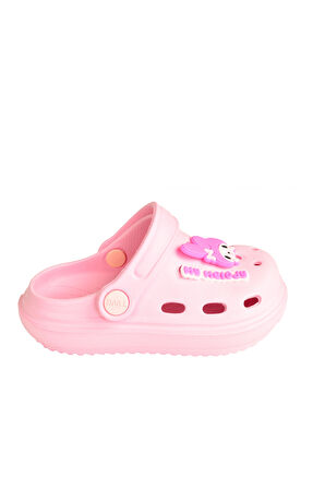 Kuromi My Melody Kız Çocuk Kaymaz Taban Terlik Havuz Plaj Sandaleti