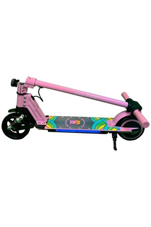 Elektrikli Çocuk Amortisörlü Led'li Scooter 130 W ( Dizlik Ve Dirseklik Hediyeli)