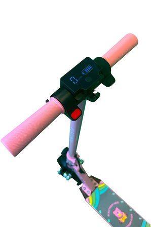 Elektrikli Çocuk Amortisörlü Led'li Scooter 130 W ( Dizlik Ve Dirseklik Hediyeli)