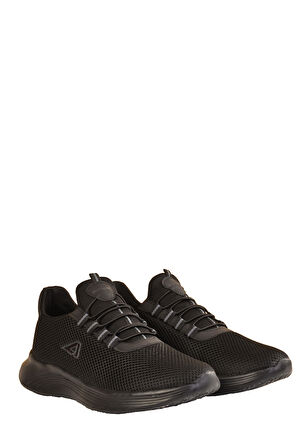 Erkek Casual Rahat Konforlu Bağcıklı Spor Ayakkabı Fileli Terletmez Yüksek Taban Sneaker