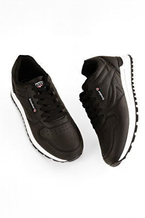 Erkek Kışlık Mevsimlik 4 Mevsim Bağcıklı Rahat Taban Günlük Sneaker Erkek Spor Ayakkabı