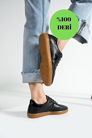 Kadın İçi Dışı Hakiki Deri  Casual Ayakkabı