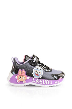  LABUBU KIZ ÇOCUK HAFİF VE ESNEK SPOR AYAKKABI 26 İLE 30 NO ARASI IŞIKLIDIR