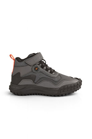 Erkek Çoçuk Ön Kısmı Açılmaz Ortopedik Kaymaz Taban Trekking Bot