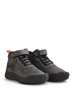 Erkek Çoçuk Ön Kısmı Açılmaz Ortopedik Kaymaz Taban Trekking Bot