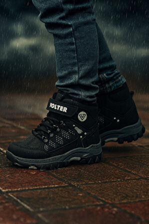 Çocuk unisex İçi Kürklü Fermuarlı Outdoor Bot