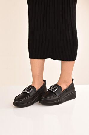 Toka Detay Kadın Loafer