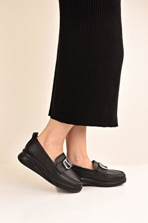 Toka Detay Kadın Loafer