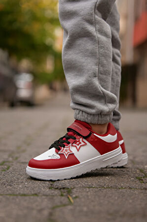 Kız Çocuk Yıldız Detaylı Sneaker Ayakkabı 