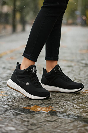 Uniseks Su Geçirmez Kaymaz Outdoor Bağcıklı Genç  Bot 