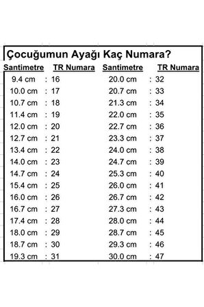 LolKız Çocuk Hafif Taban Lila Spor Ayakkabı Sneakers