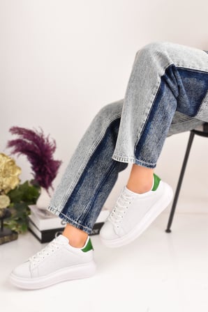 Siyah Kadın Spor Sneaker Casuel Günlük Ayakkabı