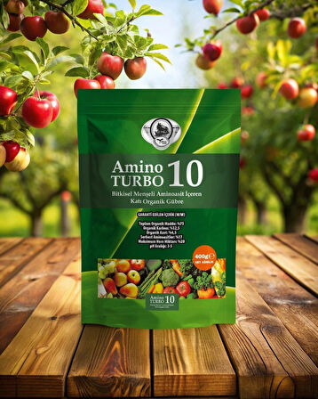 Amino TURBO10 Bitkisel Menşeli Aminoasit İçeren Katı Organik Gübre (En Zorlu Koşullarda Dahi, Üstün Performans)