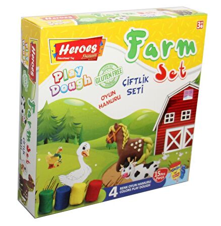 HEROES ORTA KUTULU OYUN HAMUR SETİ