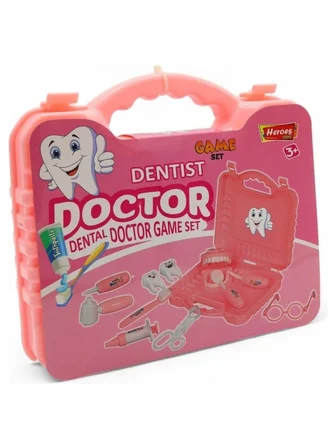 Heroes Toys Küçük Çantalı Kız Dişçi Seti ERN-813