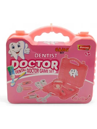 Heroes Toys Küçük Çantalı Kız Dişçi Seti ERN-813