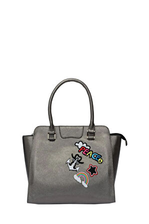 Limon Tote Çanta - Gri