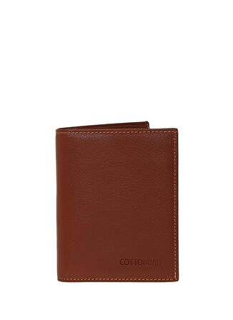 Cotton Bar Taba Deri Cüzdan