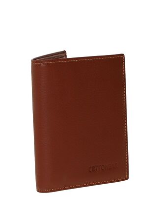 Cotton Bar Taba Deri Cüzdan