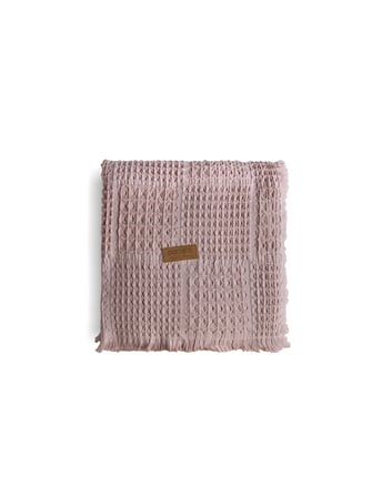 Denzy %100 Pamuk Waffle Yatak Örtüsü & Pike 240x260 Cm Pudra