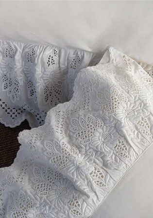 Romantica Poplin Nevresim Takımı - Krem