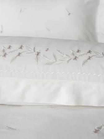Adore Nakışlı Pamuk Saten Çift Kişilik Nevresim Takımı 